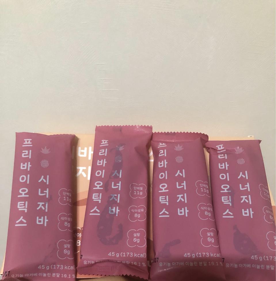 단백질바 2개