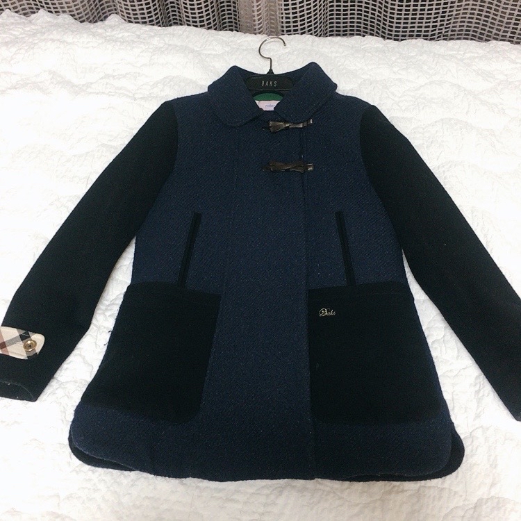 새제품) 닥스키즈 (정품)여아모직코트 165/15y(성인여성 착용가능)