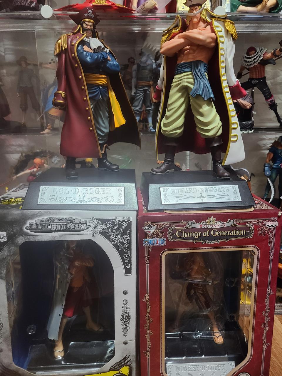 원피스 피규어 제일복권 루피 레일리 골드로저 흰수염 판매