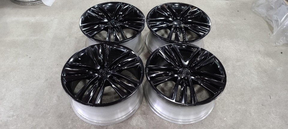 19인치 인피니티 Q50 유광블랙 순정휠 1대분