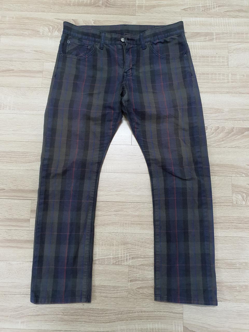 FRED FERRY  체크무늬 바지(32~33)