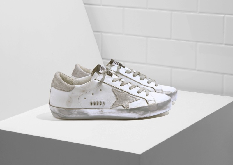 골든구스 슈퍼스타 화이트 실버 여성용 정품