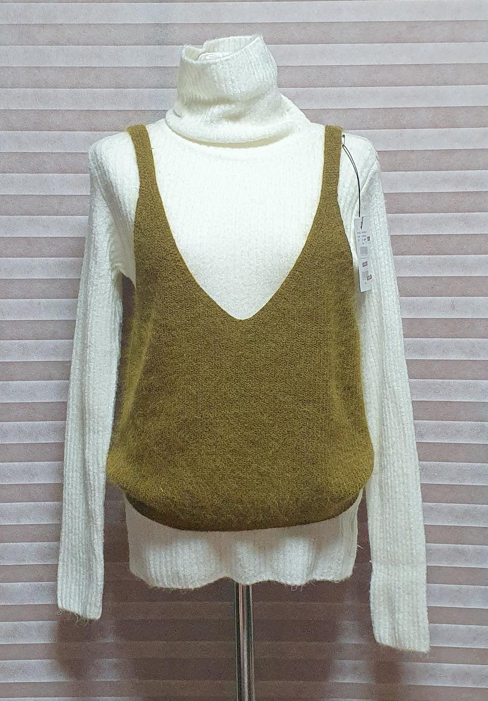 앙고라 올리브 뷔스티에