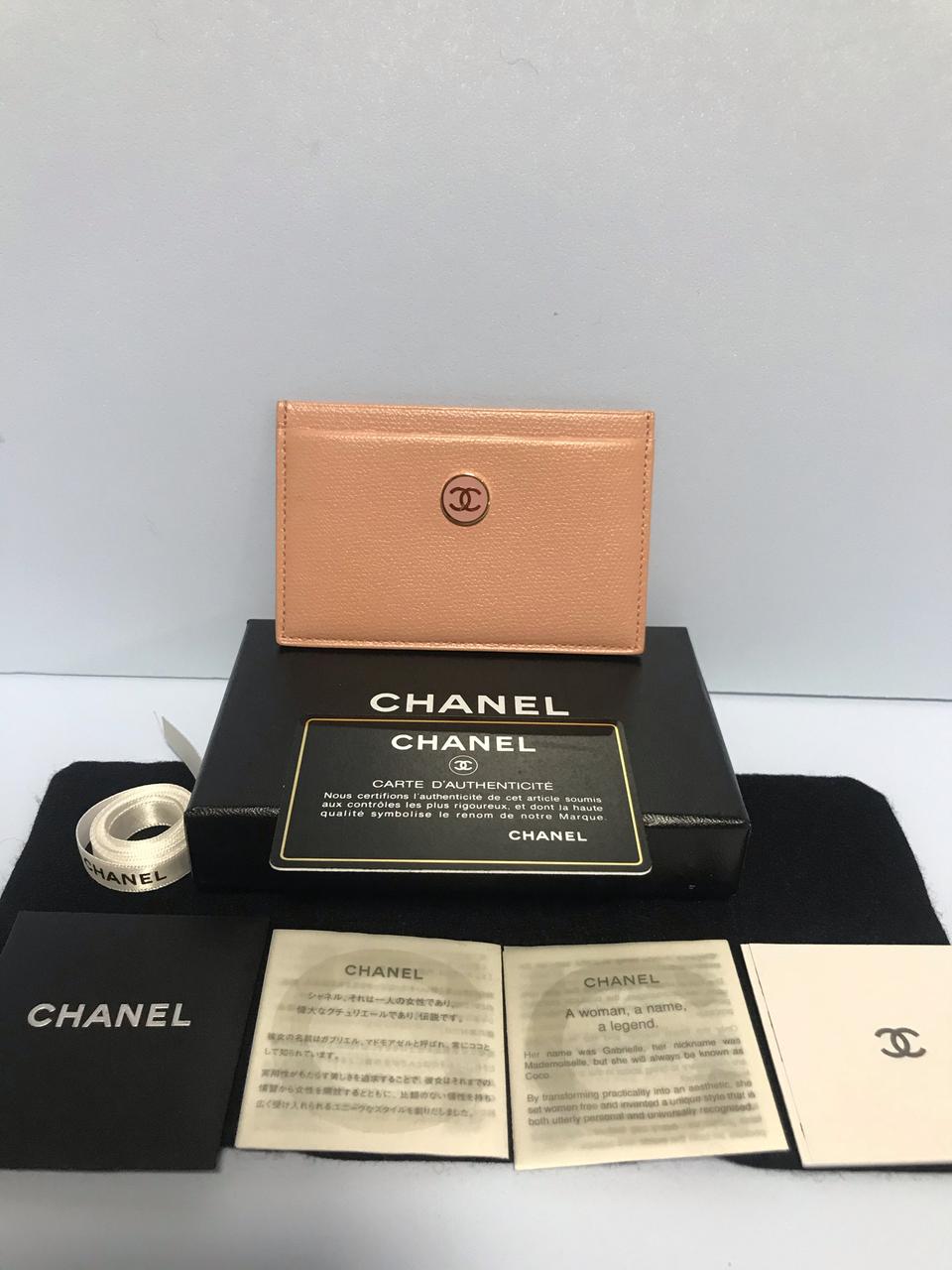 샤넬 카드,명함 케이스 (정품)