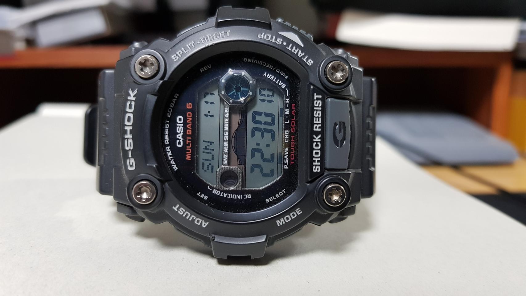 카시오 전파시계 GW7900