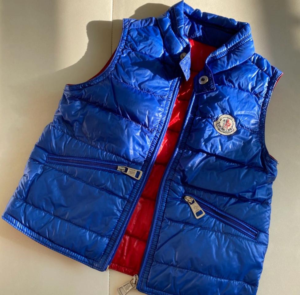 (정품) 몽클레어 베이비 구스조끼 패딩조끼