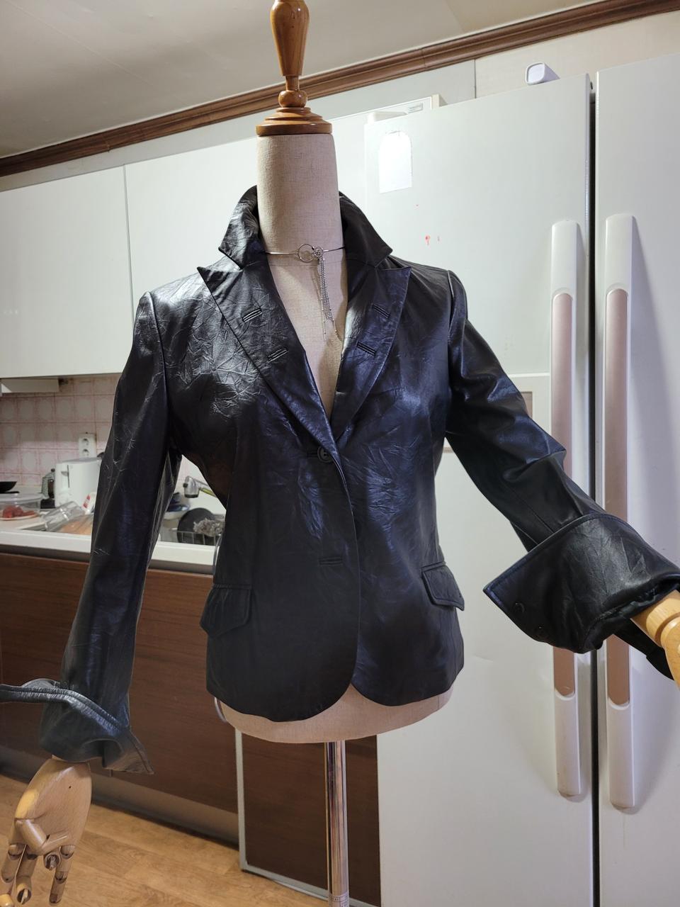 자연스런주름양가죽자켓(55)