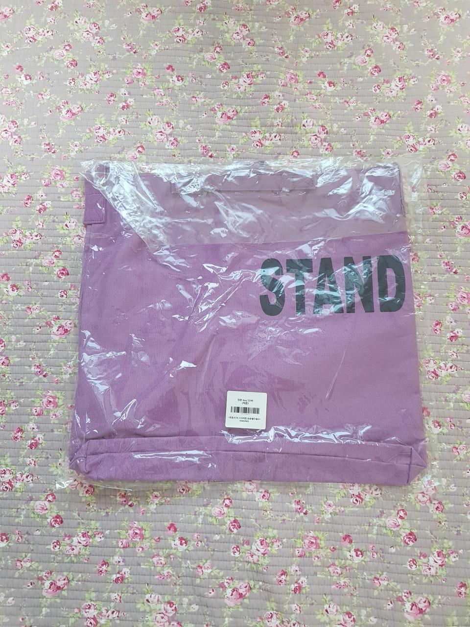 캔버스백 에코백 라벤더퍼플