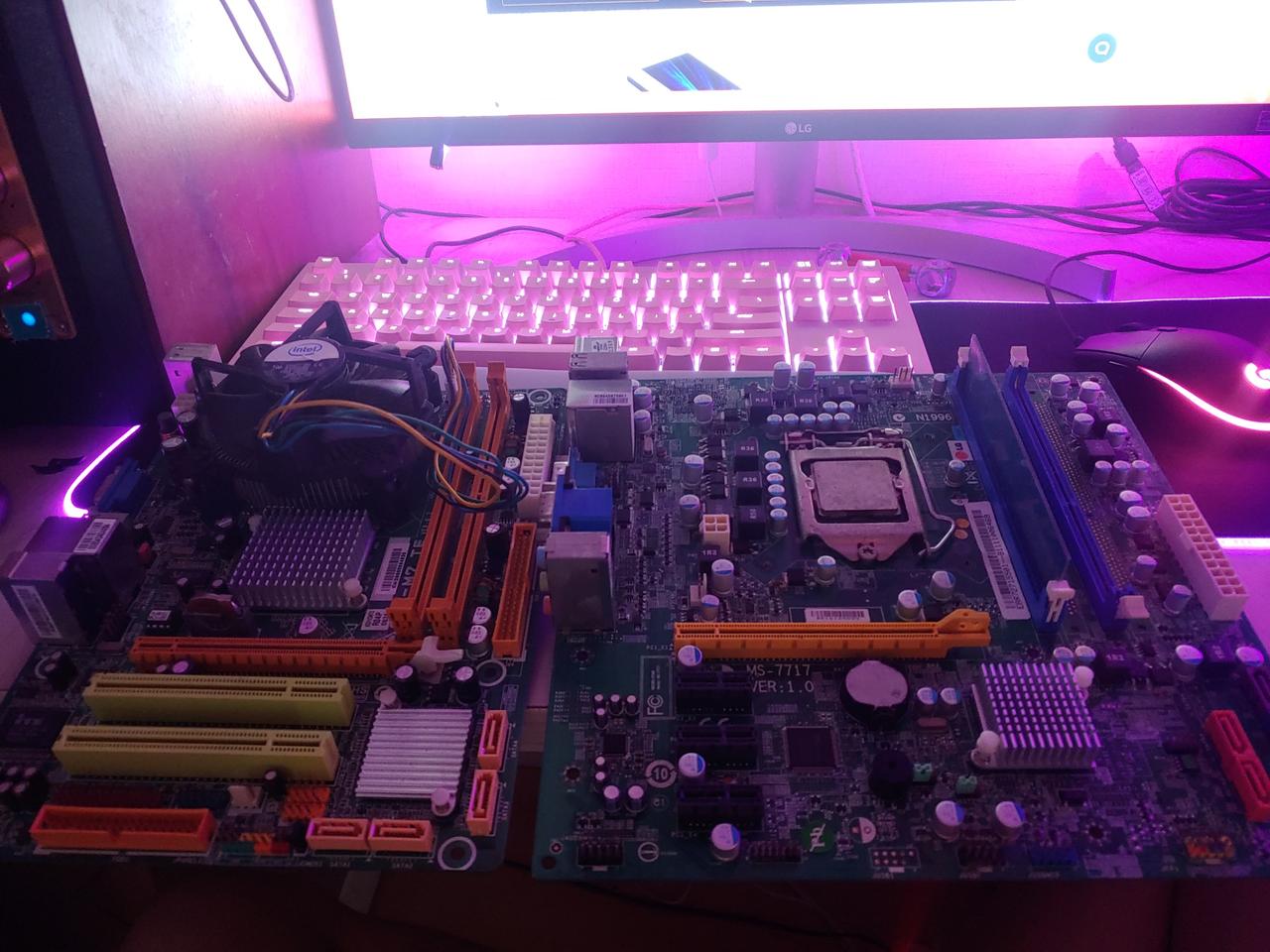 g31+q6600 g630+lg oem보드 h61칩셋