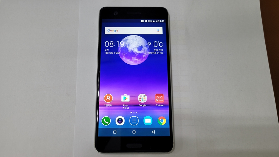 [득템] SK 루나S 신형 실버색상 통신3사 가능 [유튜브 구경가능]