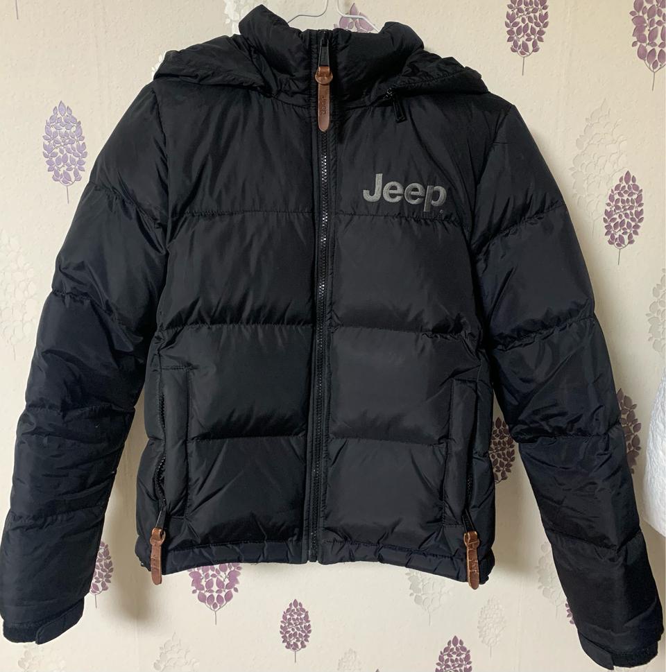 지프 (Jeep) 숏패딩 S사이즈 (블랙)