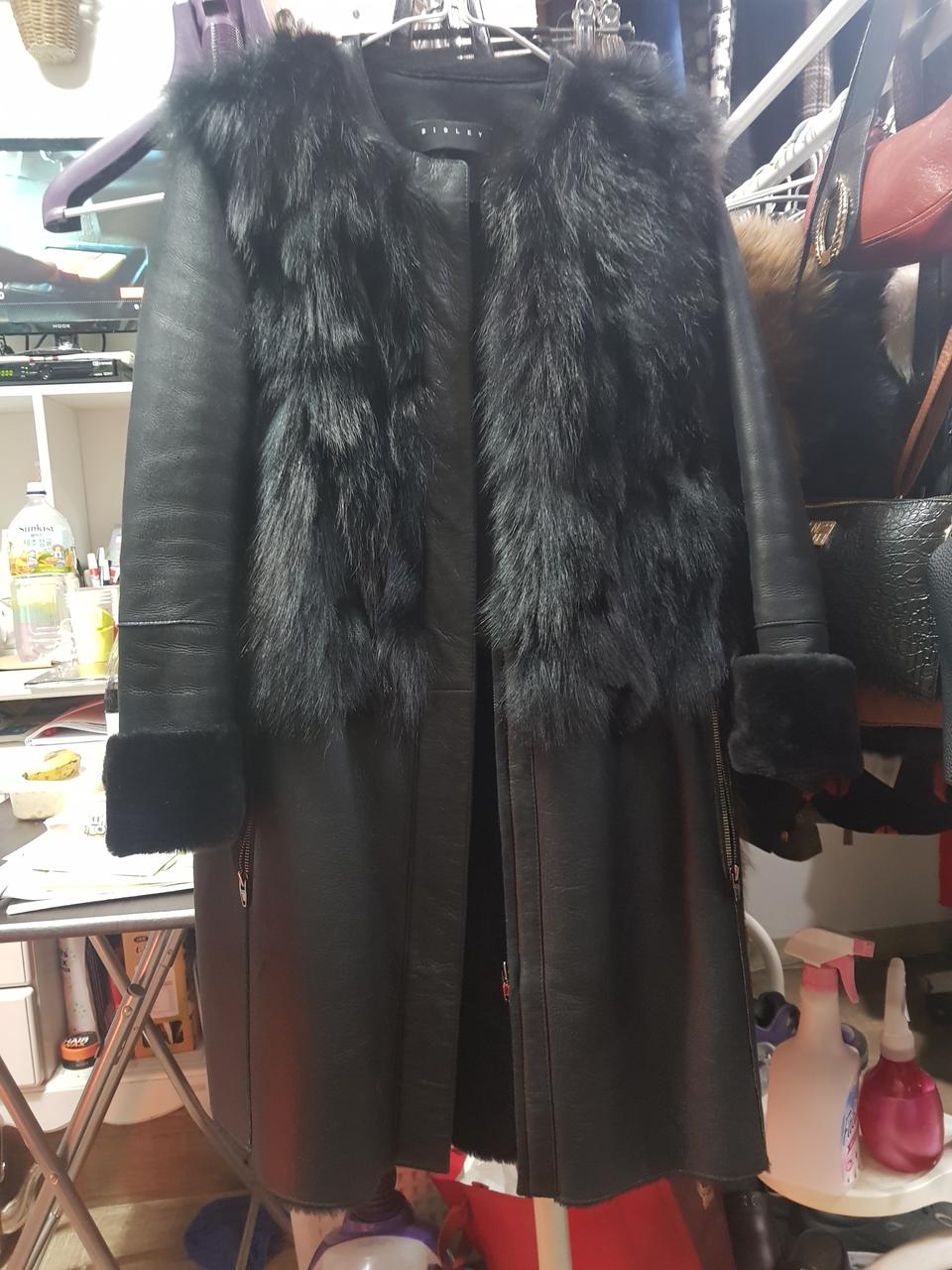 시슬리 양가죽폭스코트55~66