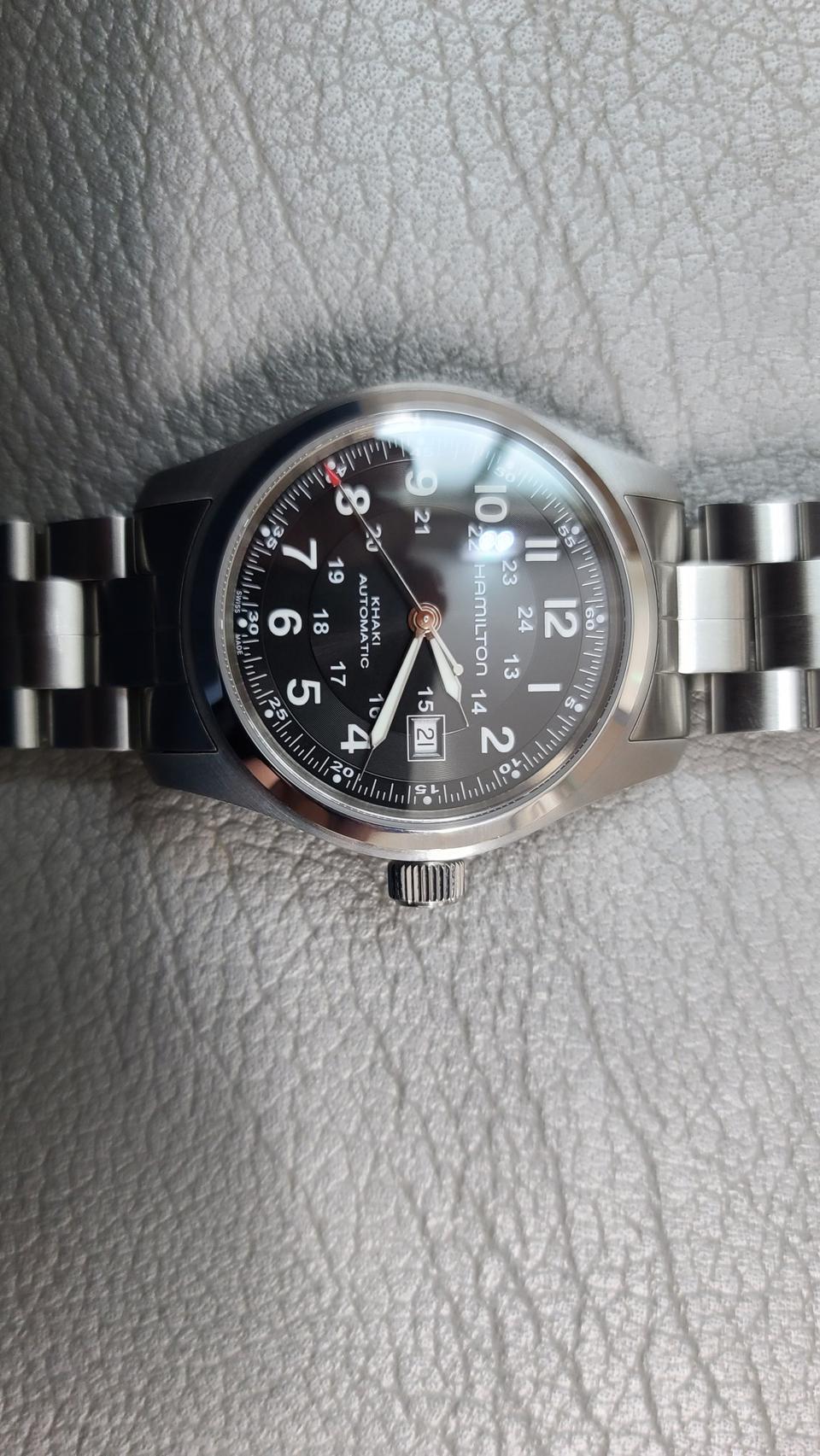 해밀턴 카키필드 42mm