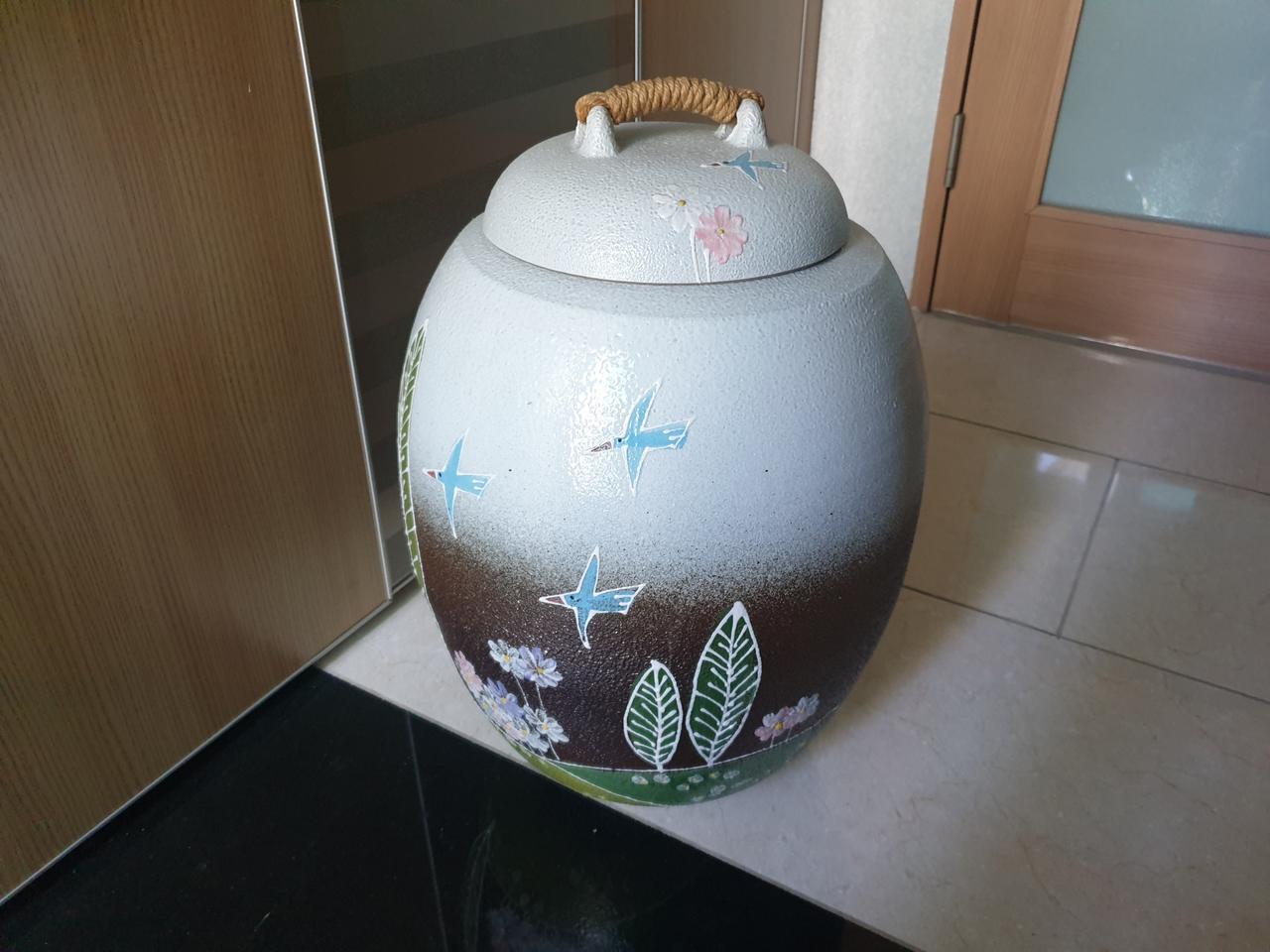 쌀통 항아리(인테리어)