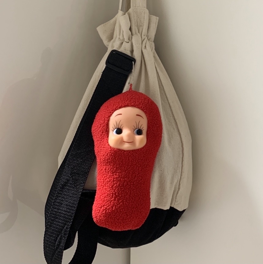 [새상품] 백참, 예쁜 인형 희귀템, 타라코 큐피인형, 명란젓 큐피인형,