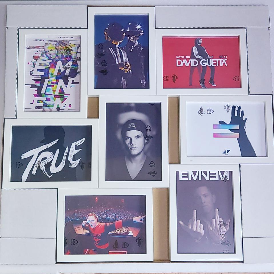 8칸 콜라주 아트액자