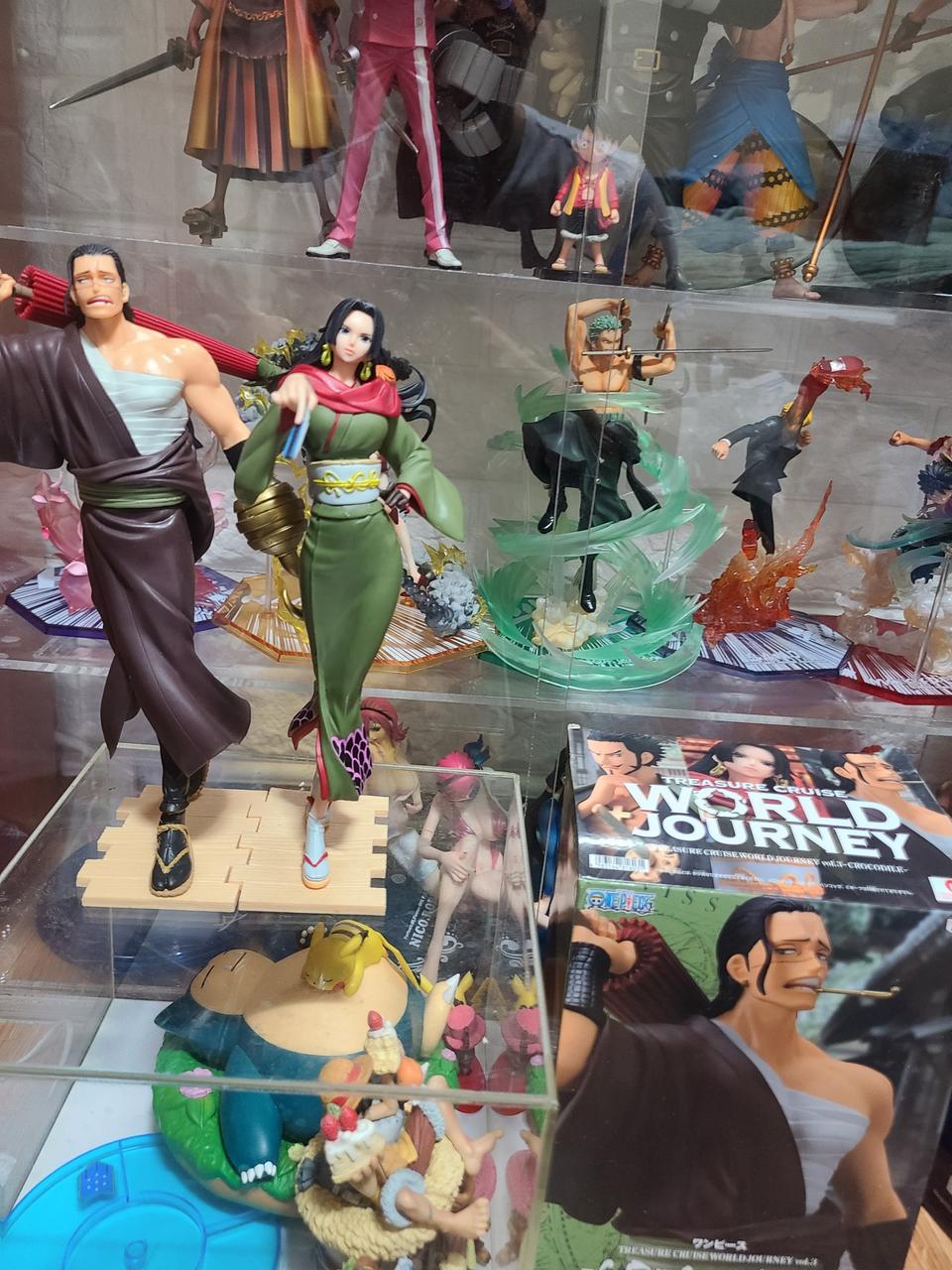(무료배송)원피스 피규어 트레저 크루즈 보아 핸콕 크로커다일 일괄 판매
