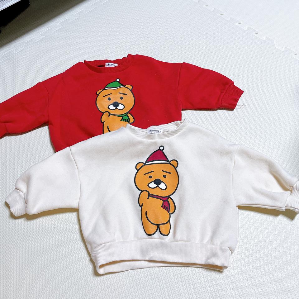 카카오프랜즈맨투맨2장다드립니다