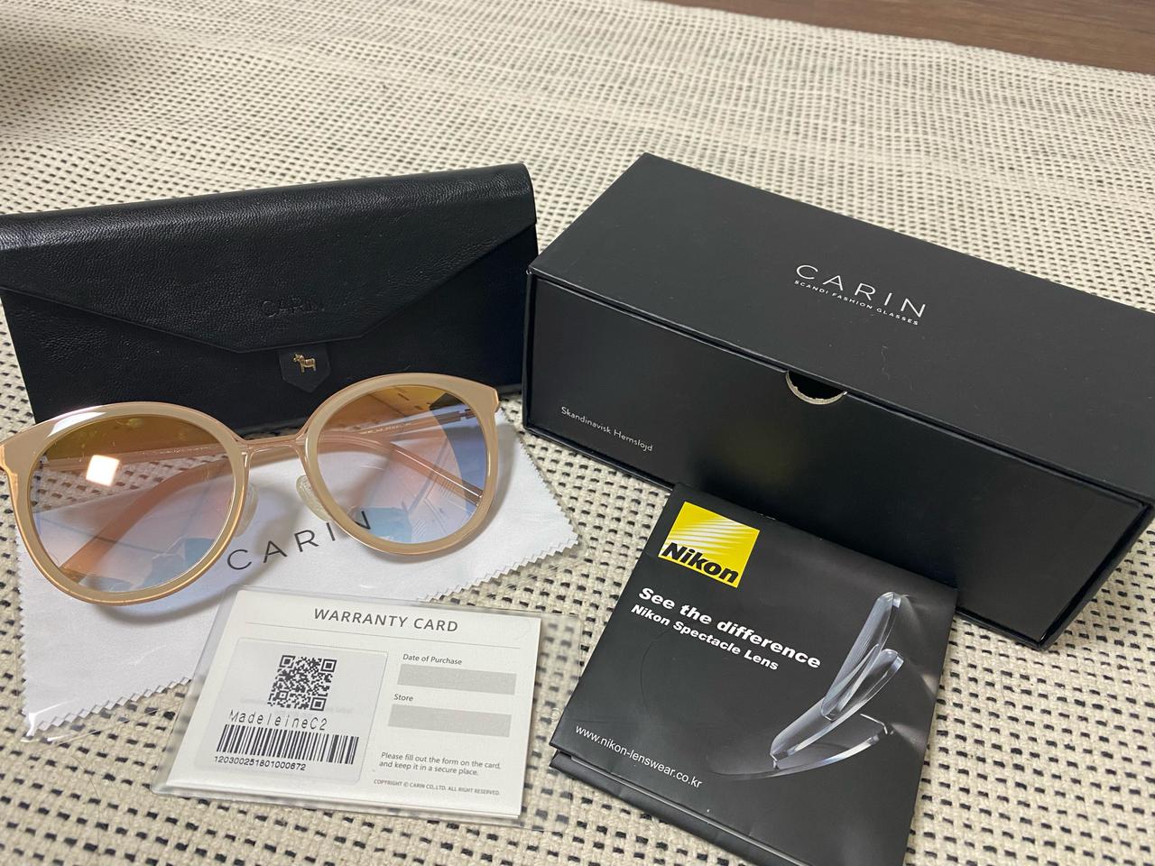 (정품) CARIN 수지 sunglasses