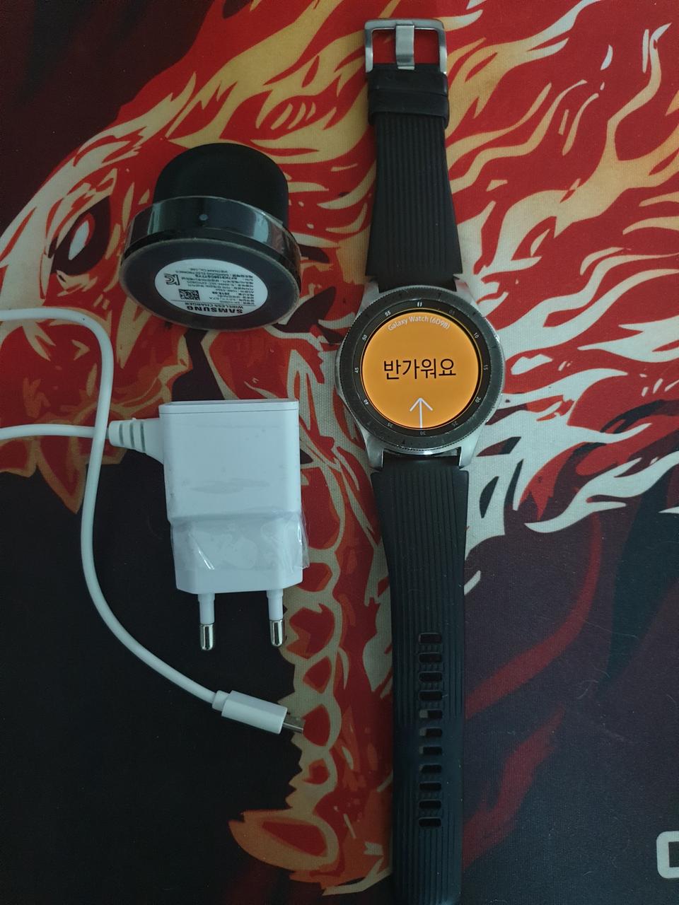 갤럭시워치 46mm 블루투스+LTE모델 정상해지 팝니다