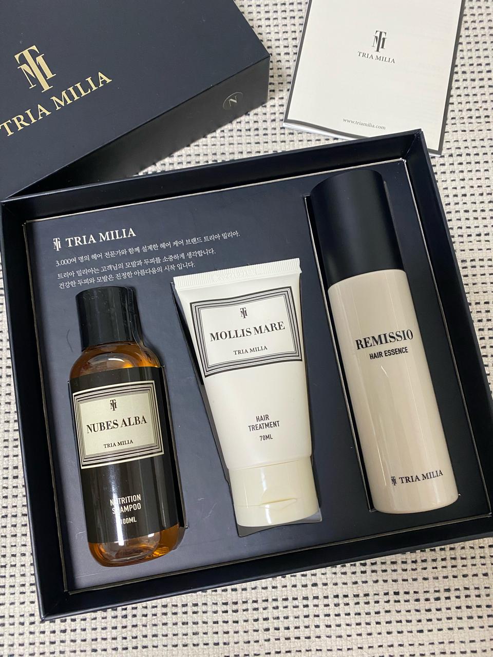 TRIA MILIA 샴푸, Hair treatment, Hair Esse