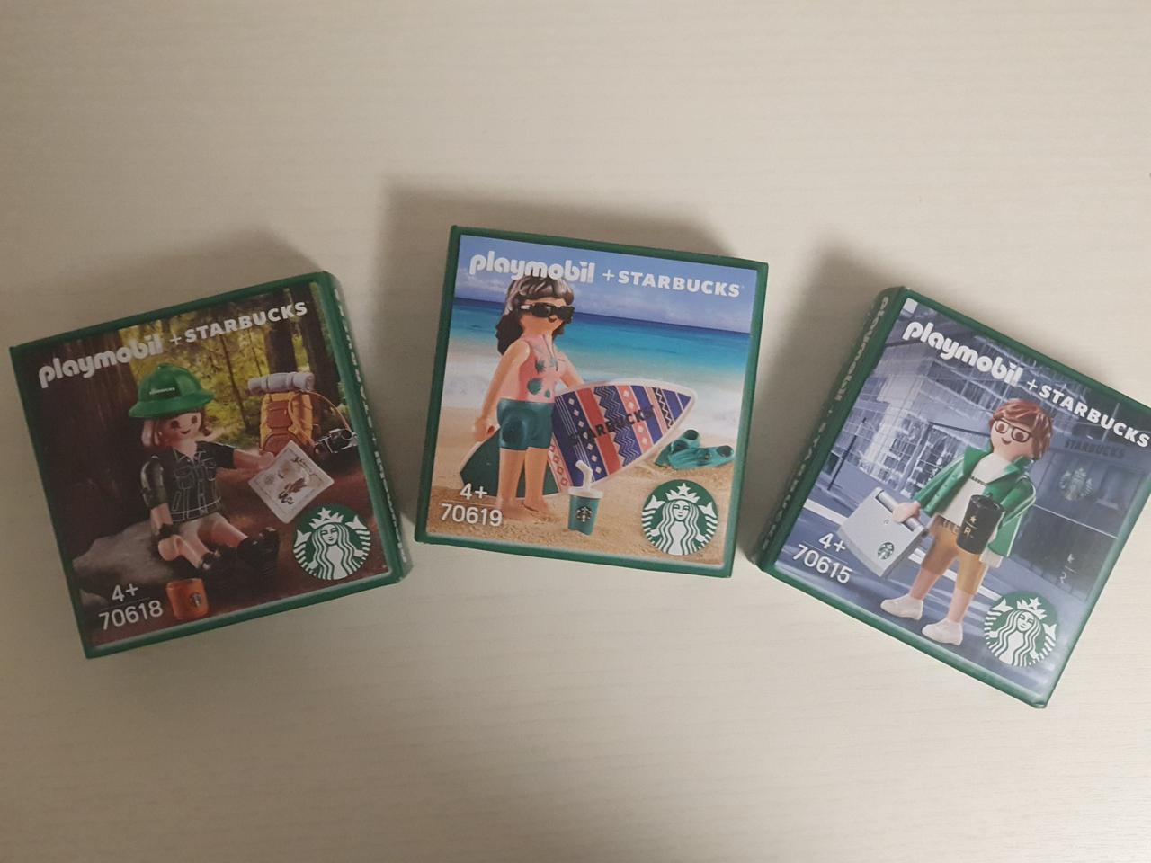 스타벅스 플레이모빌 3차 그레이스 제이 제니 일괄