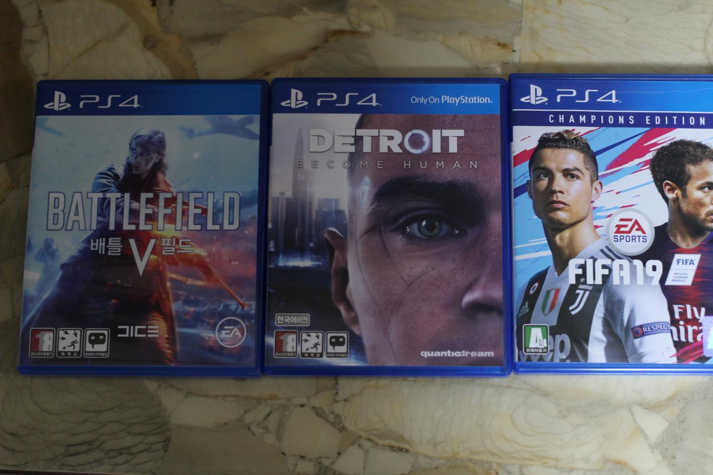 플스4/cd 3장/ 위닝과 교환도 가능