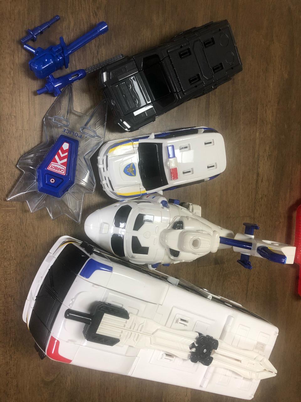 헬로카봇 k캅스   합체하는 경찰대형로봇