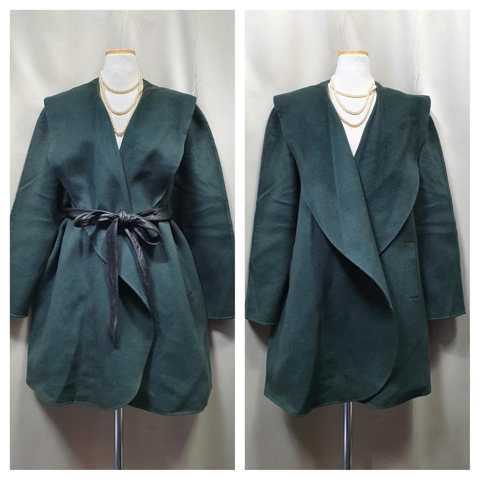 일본.모100 숄카라스타일 핸드메이드 롱코트.