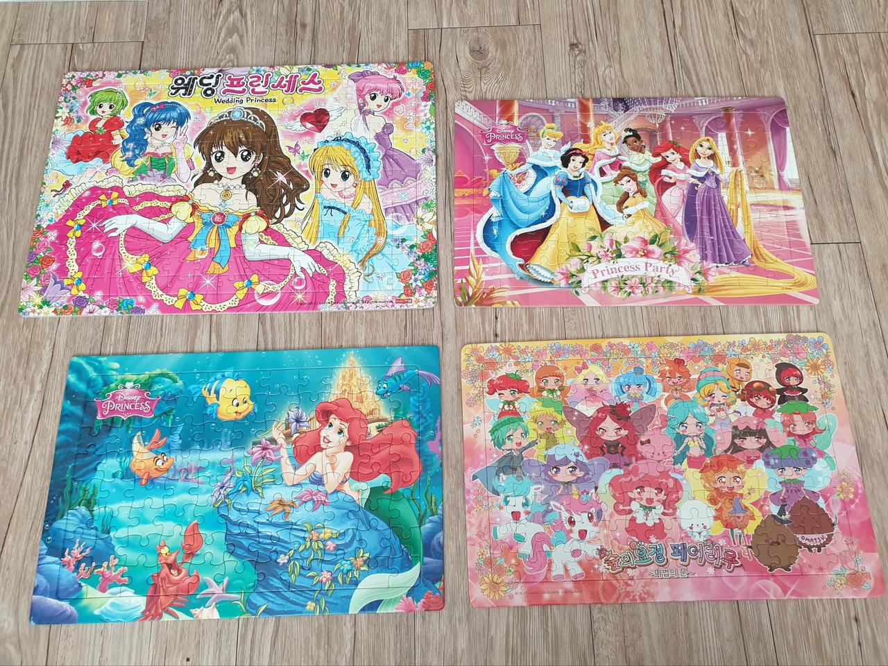 여아 퍼즐 4종