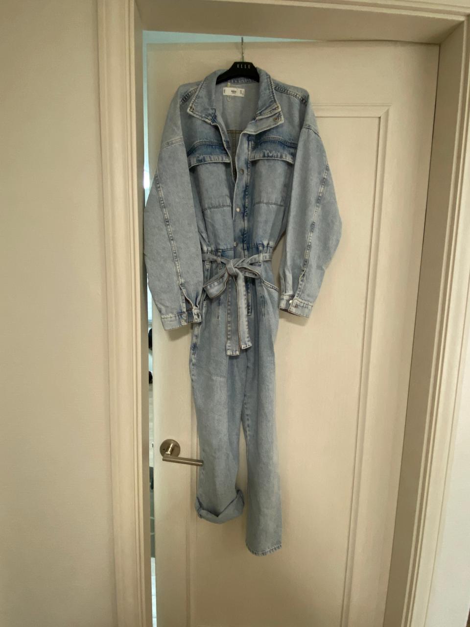 [ 망고 ] 데님 점프수트