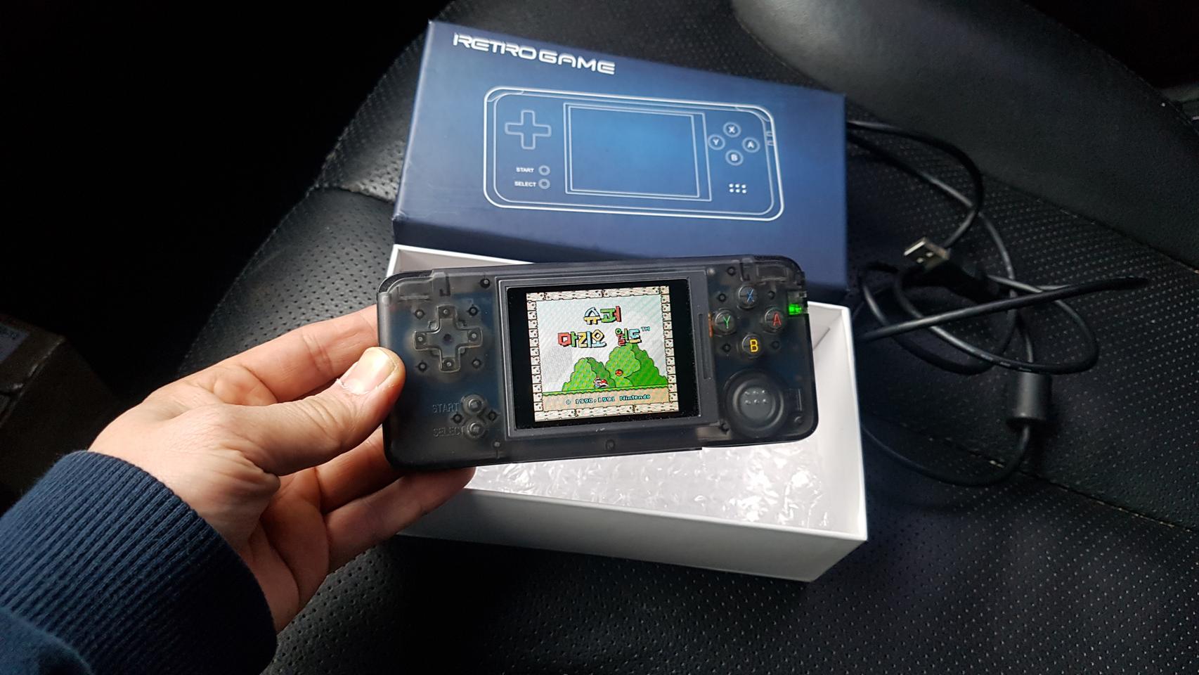 레트로게임기 rs97 총게임500가지정도 택포