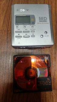 Sony MD 워크맨(휴대용 음악감상기)