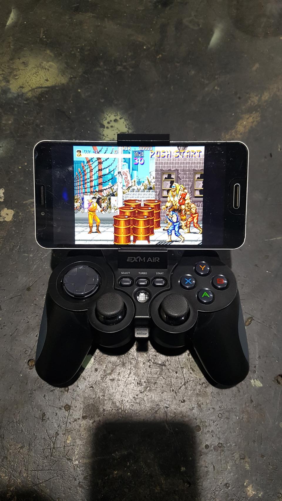 레트로게임기 스마트폰+조이트론 블투게임패드