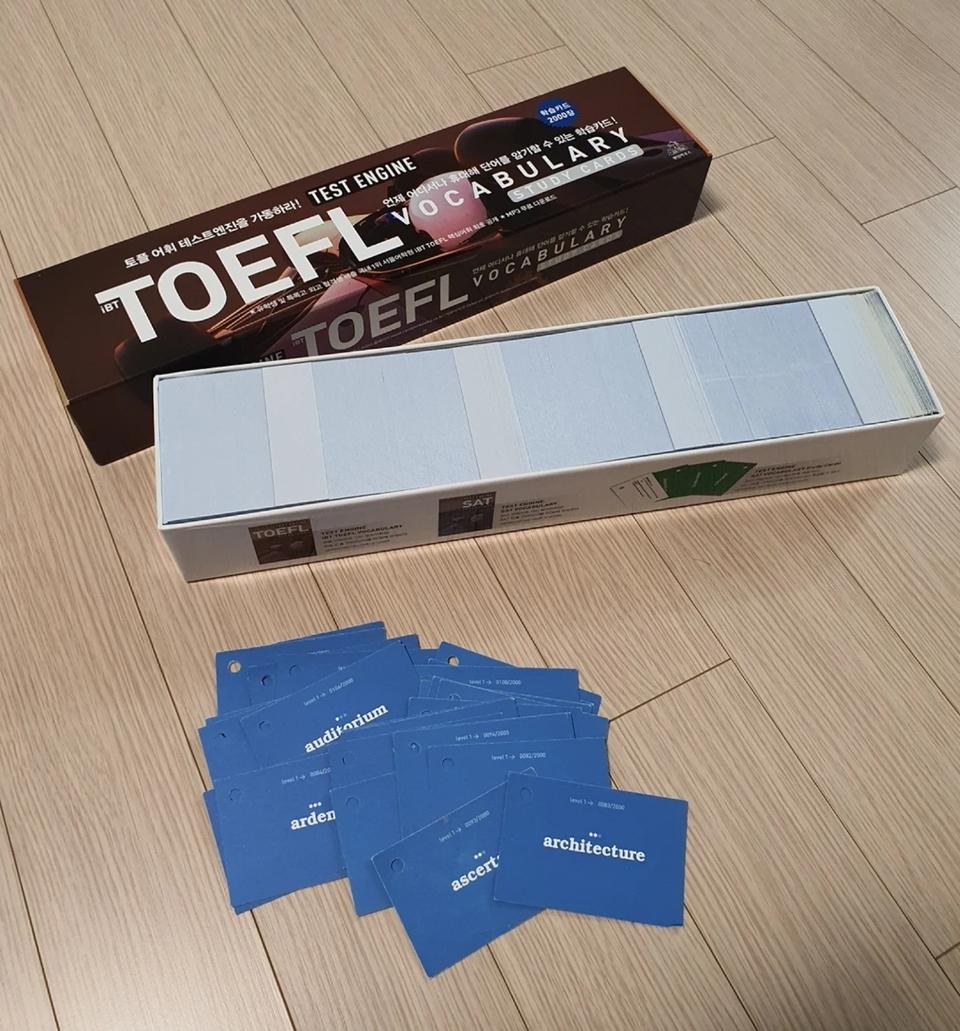 iBT토플 단어카드