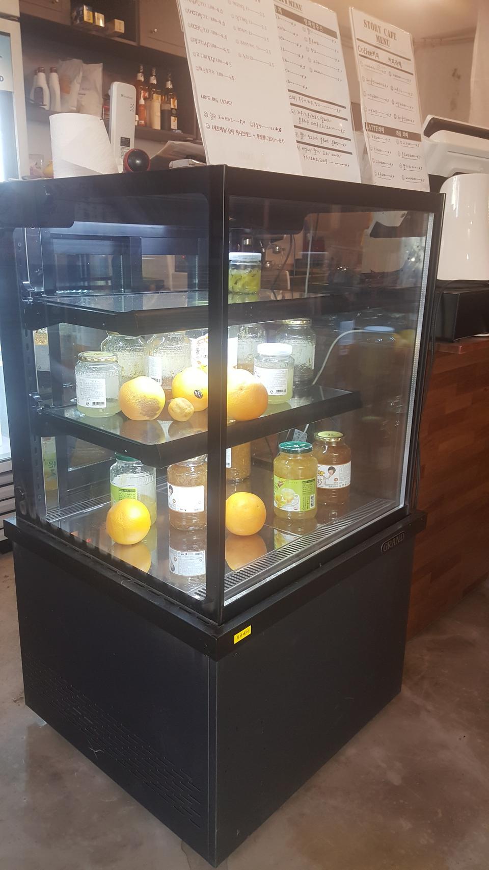 업소 빵,음료 쇼케이스