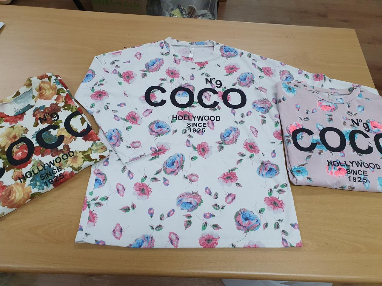 새상품.프린트면 티셔츠.free사이즈