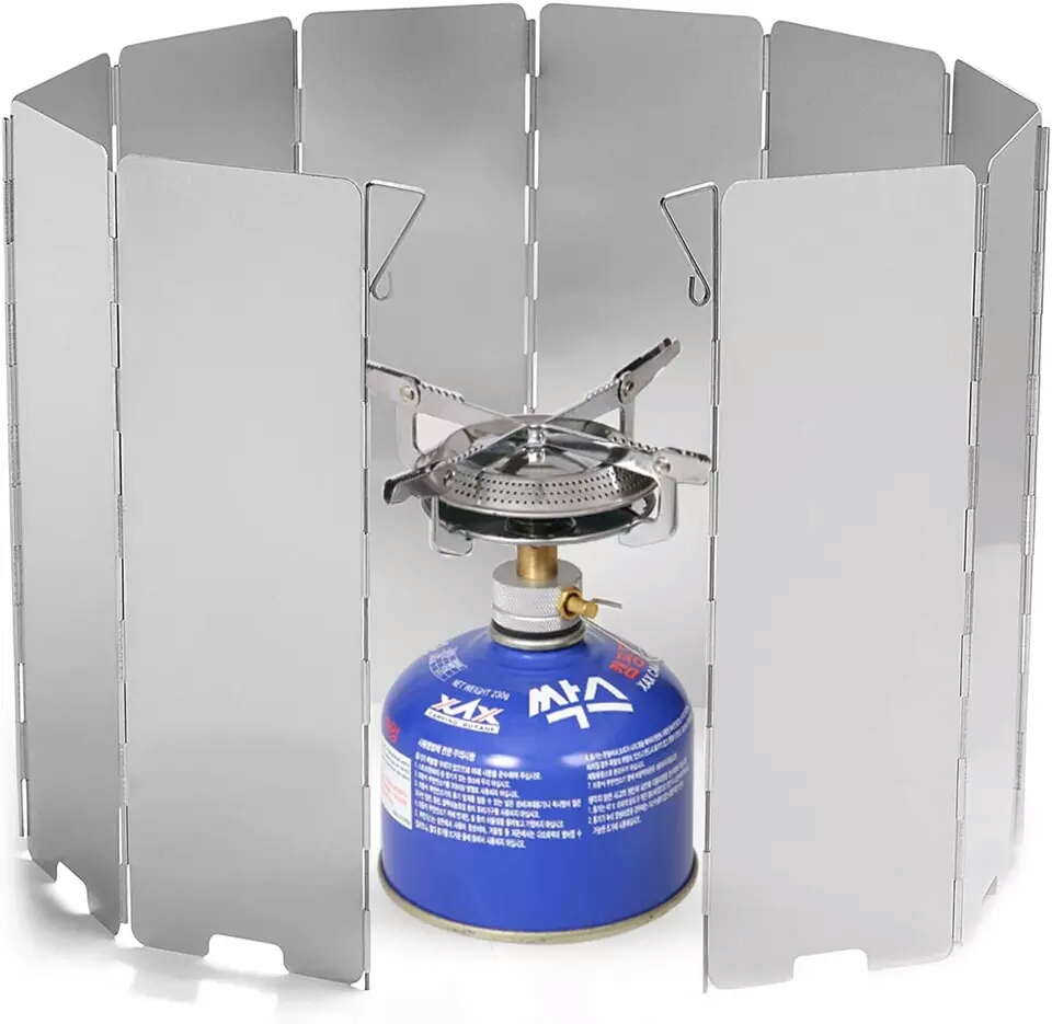 ●버너바람막이●초경량120g●백패킹필수●낚시●등산●자전거여행