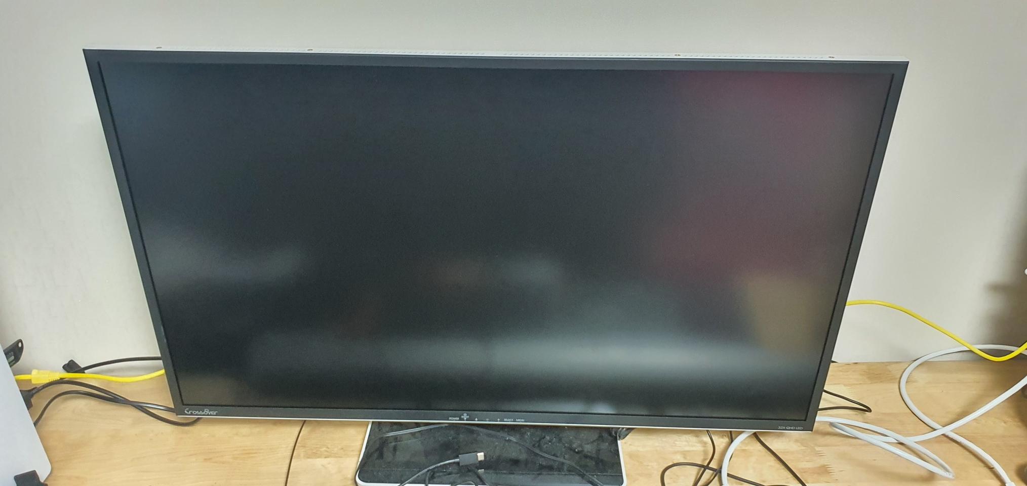 크로스오버 32인치 블랙튠 QHD LED 모니터