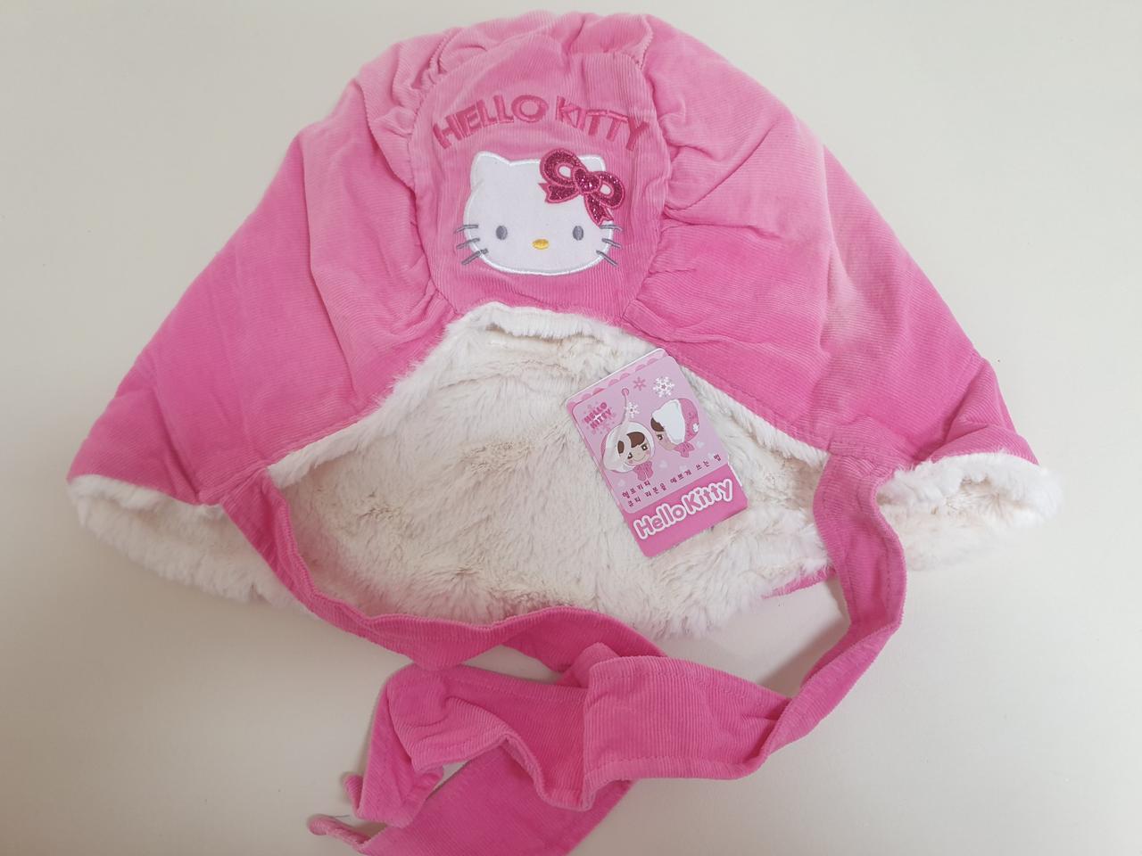 헬로키티 큐티 리본 모자