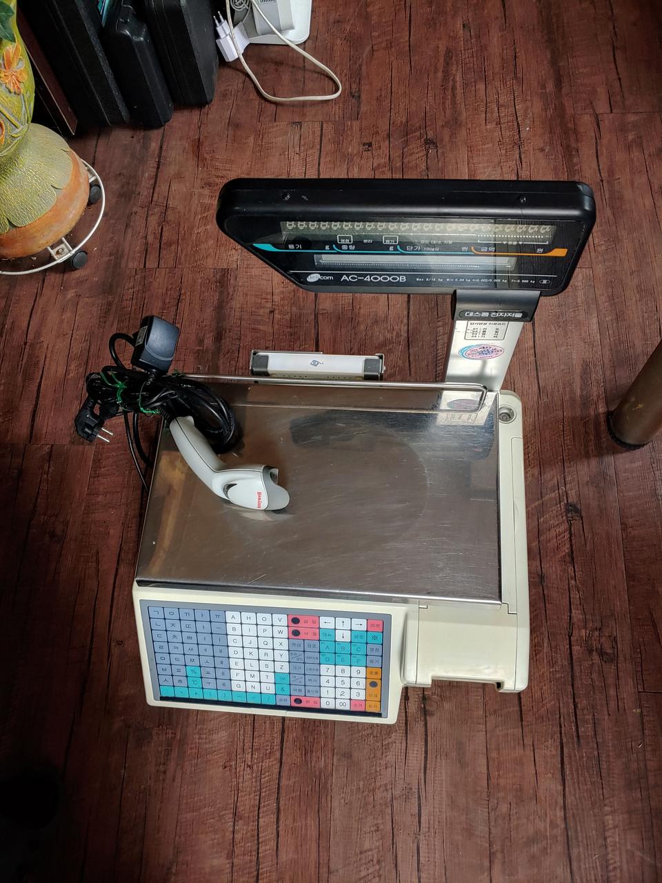 라벨인쇄 전자 저울