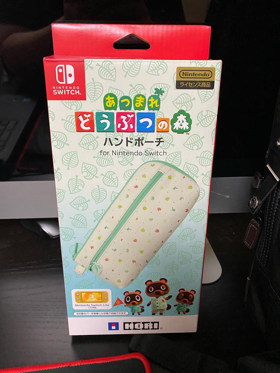 닌텐도 스위치 동물의숲 핸드 파우치 정품 미개봉 새상품