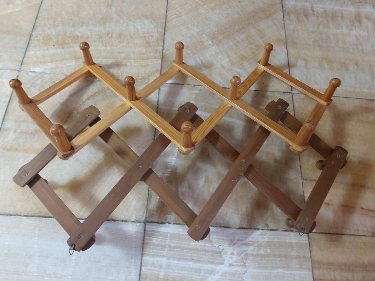 자바라 옷걸이 3개