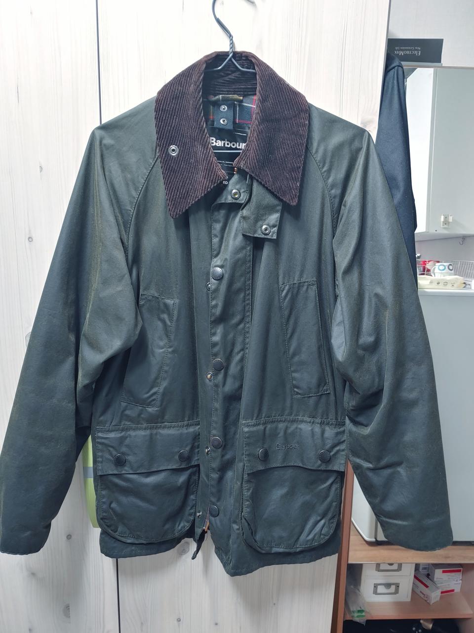 바버 자켓 비데일 올리브 급처 32 아메카지 워크웨어 인터네셔널 워크자켓