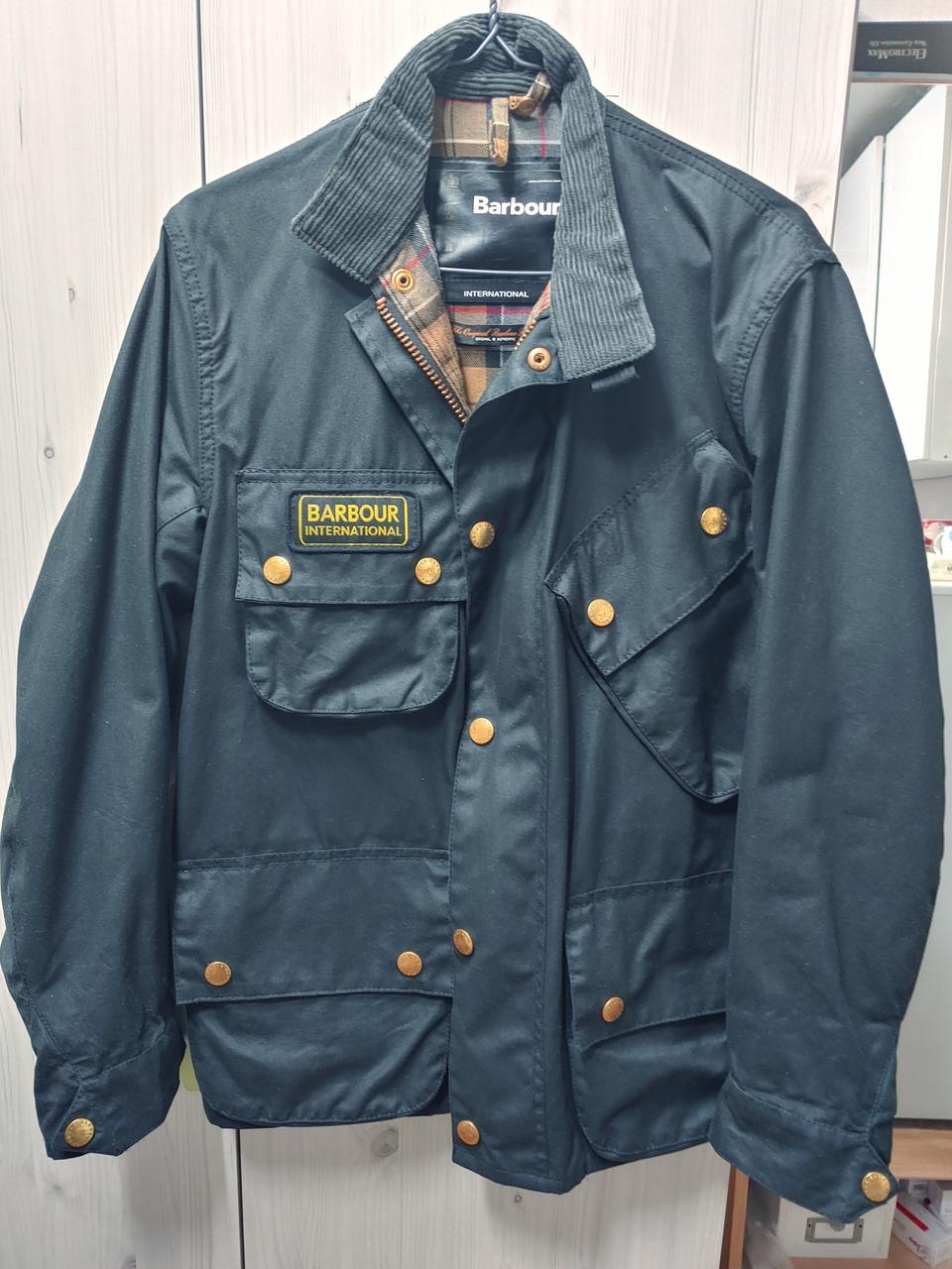 바버 인터네셔널 a7 32 급처  바버자켓 비데일 워크웨어 아메카지