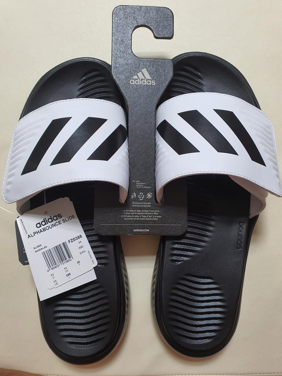 아디다스 알파바운스 슬라이드 슬리퍼