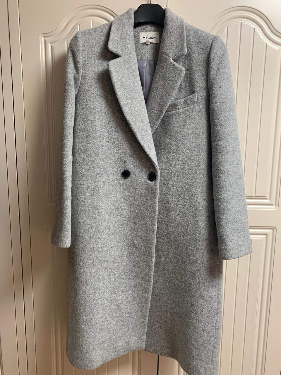 매긴 울,앙고라코트 (연그레이,55)