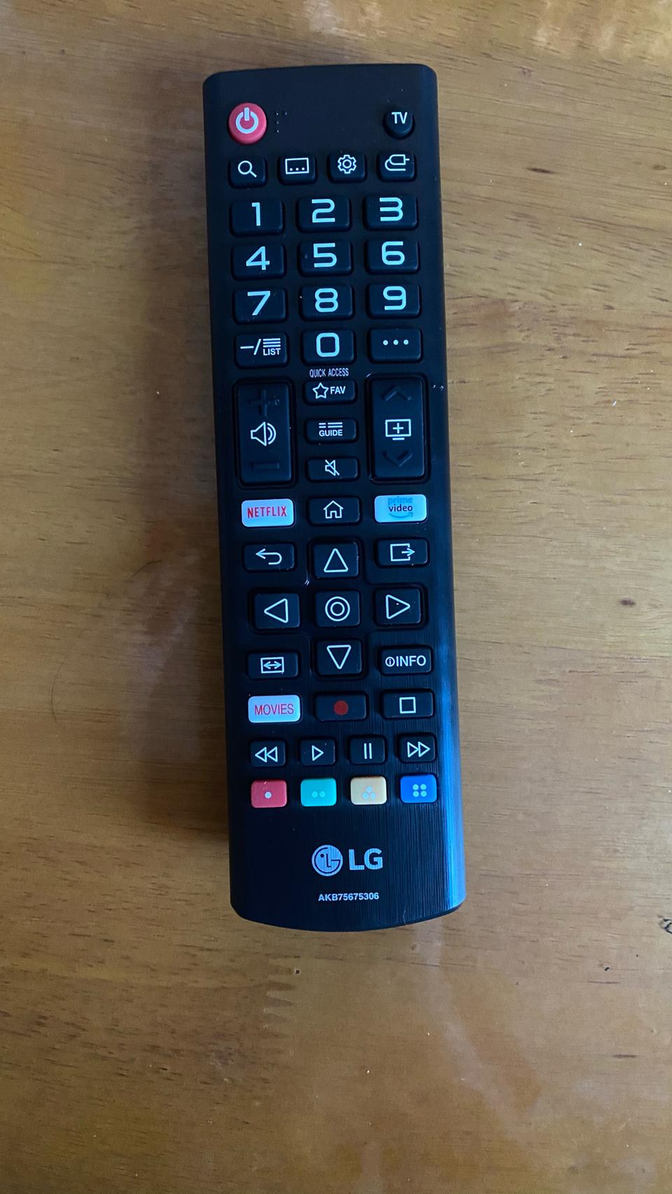 엘지스마트 TV 리모컨 AKB75675306 새제품 판매