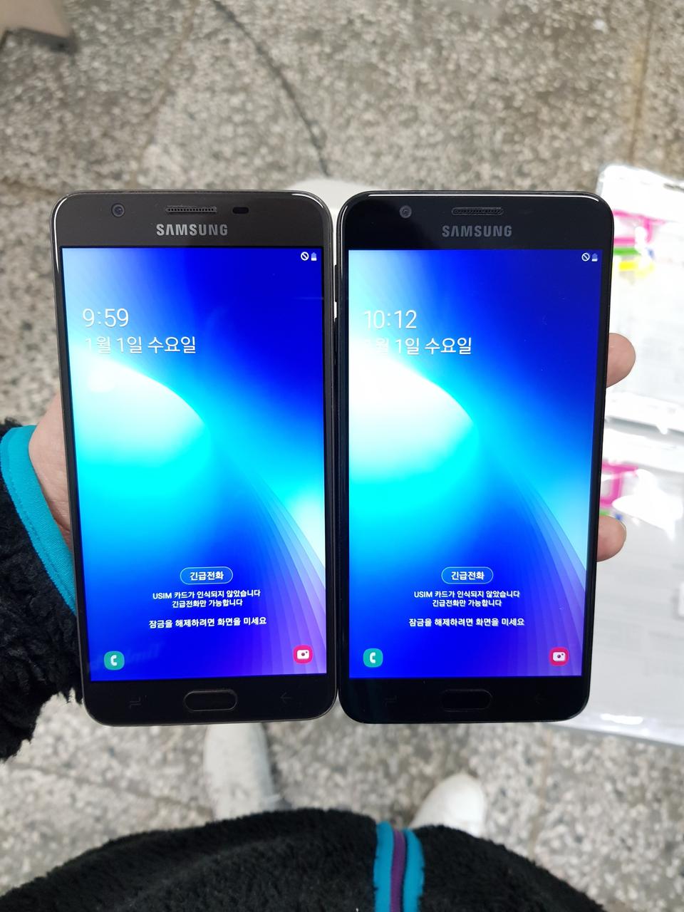 갤럭시ON7 프라임 32기가 정상해지 깨끗한 공기계(빅스비.지문인식등 굿