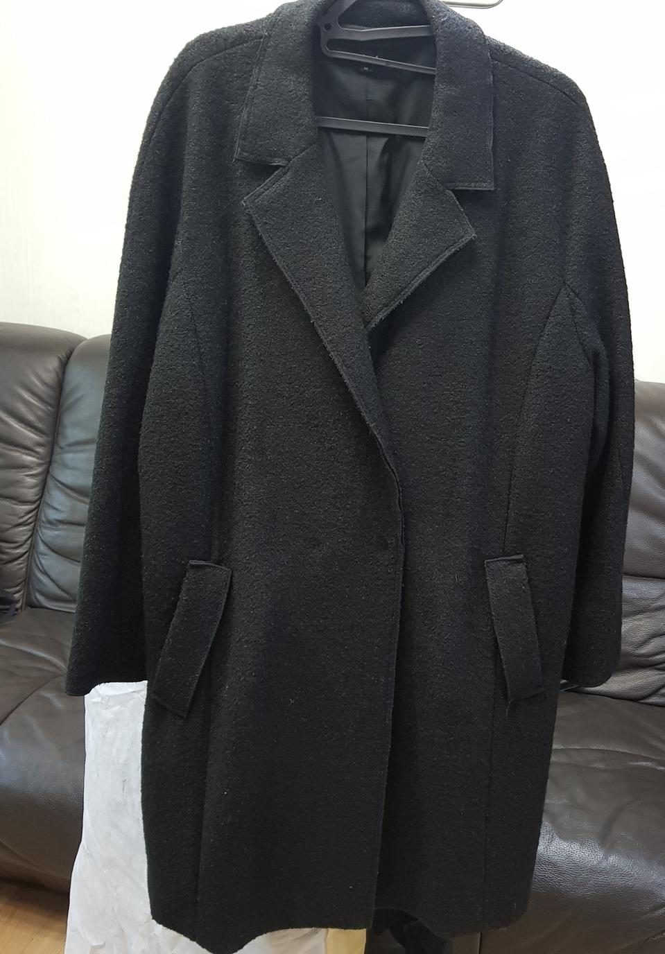 겨울코트 아니베에프 롱코트 사이즈 88입니다